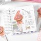 Pink Cake Sticky Notes