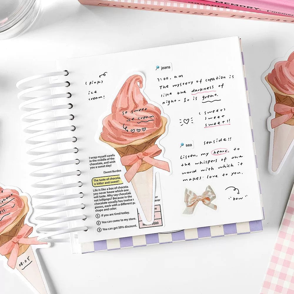 Pink Cake Sticky Notes