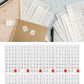 Calendar Sticker Sheets
