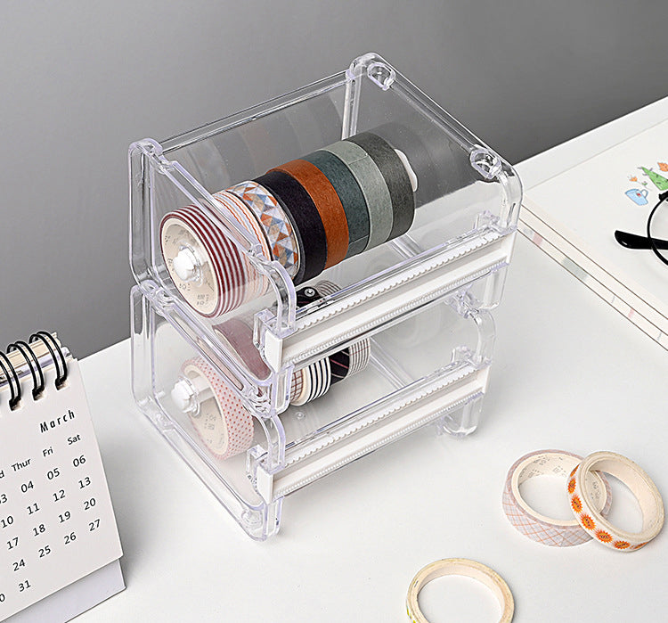 Clear Stackable Tape Holder