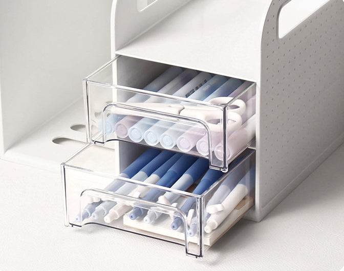 Desk Storage Setup