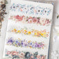 Sea of Flowers Series PET Stickers