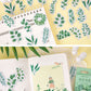 Green Garden Stickers Box