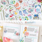 Pastel Flower Stickers Box