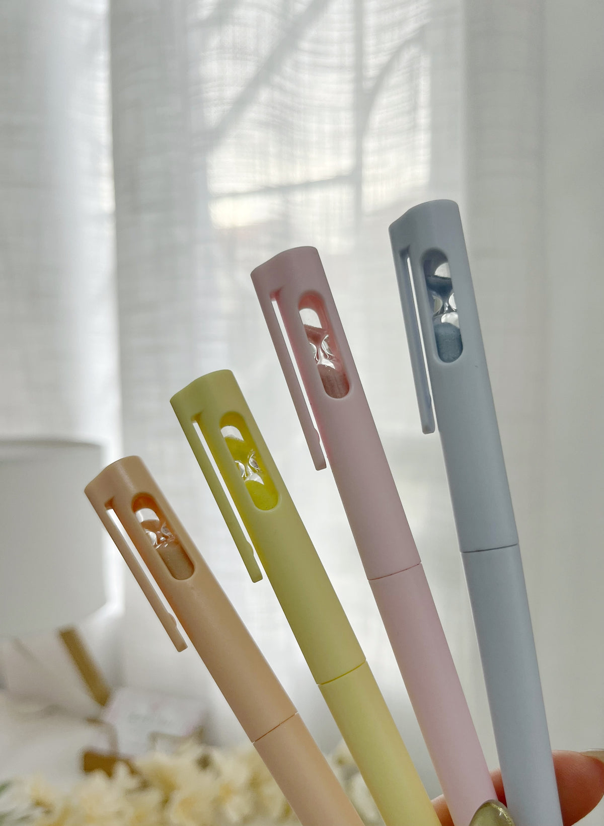 Hourglass Pen Set