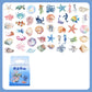 Seashell Stickers Box