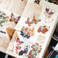 Butterfly Gilded PET Sticker Sheets