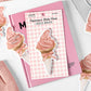 Pink Cake Sticky Notes