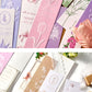 Flower Embossed Bookmark Pack