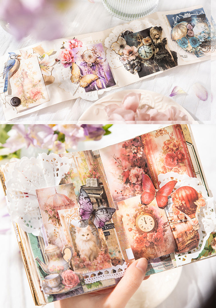Romantic Preface Mini Stickers Book