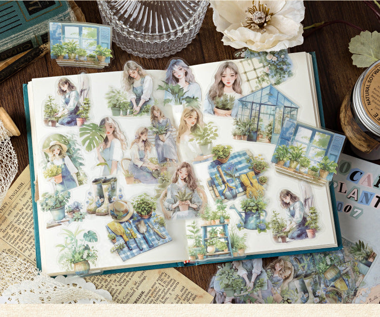 Mocard Plant Series PET Stickers