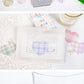 Plaid Heart Stickers Box