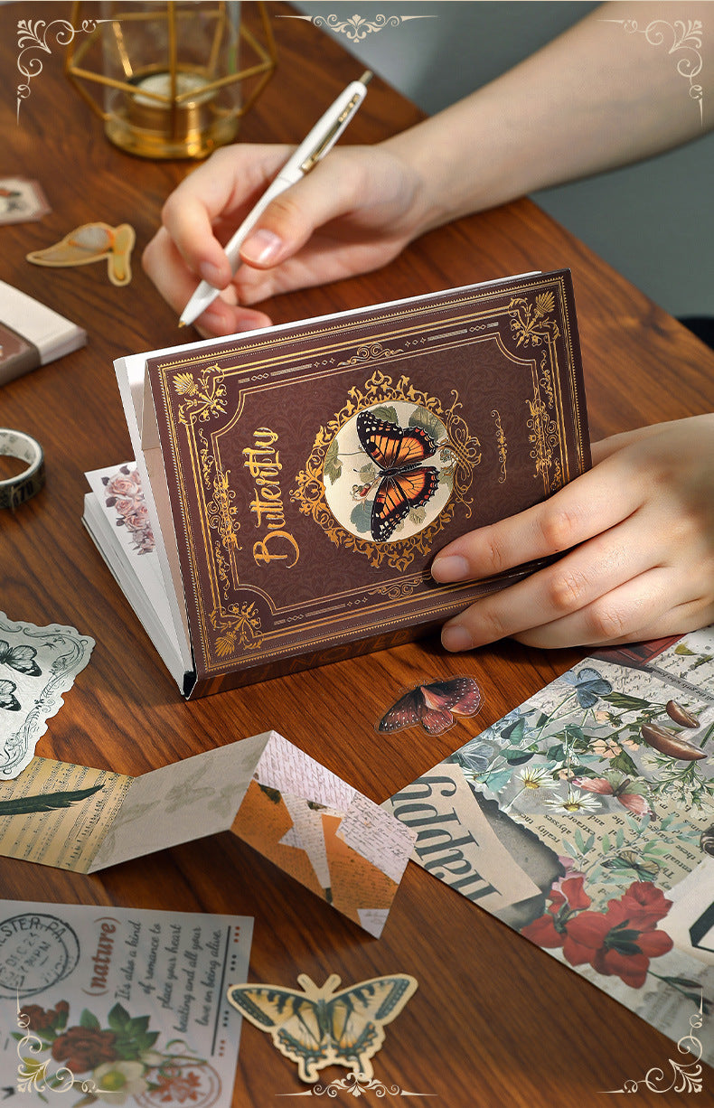 Vintage Butterfly Gift Box Set