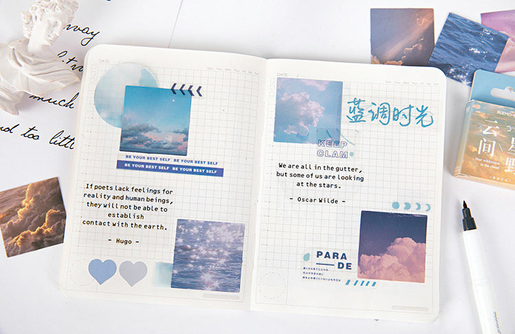 Clouds & Water Stickers Box