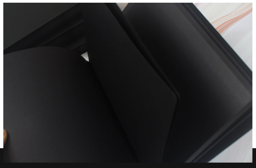 Flower Language Black Diary