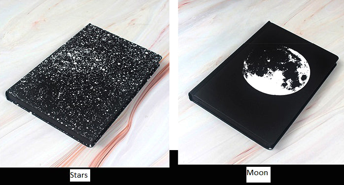 Galaxy Universe Black Diary