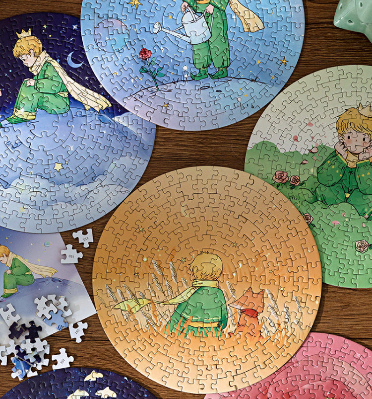 Little Prince Round Puzzle Box