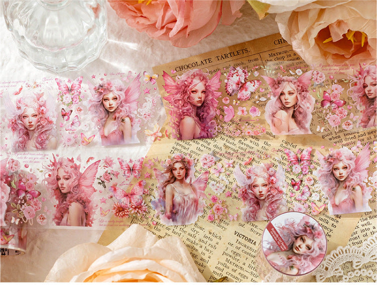 Butterfly Girl PET Tape