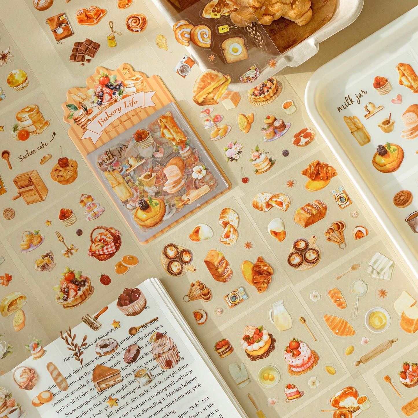Roaming Beauty PET Stickers
