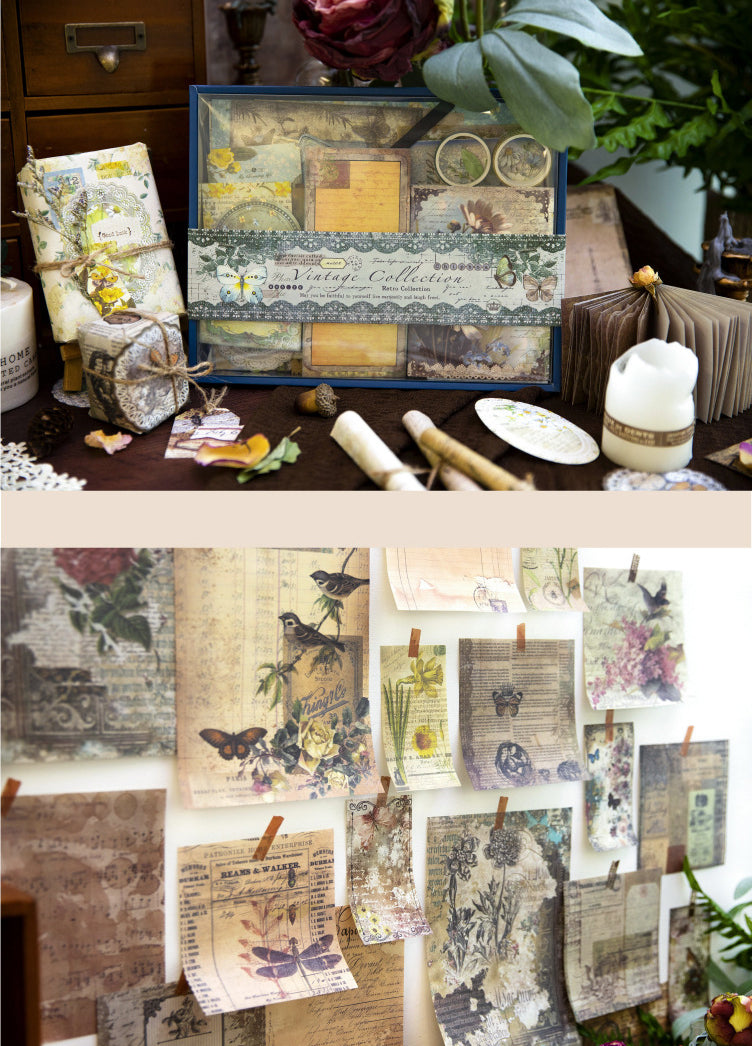 Vintage Collection Scrapbook Set