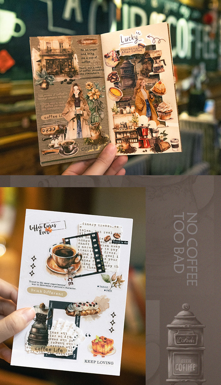 Poetry For Coffee Sticker Book