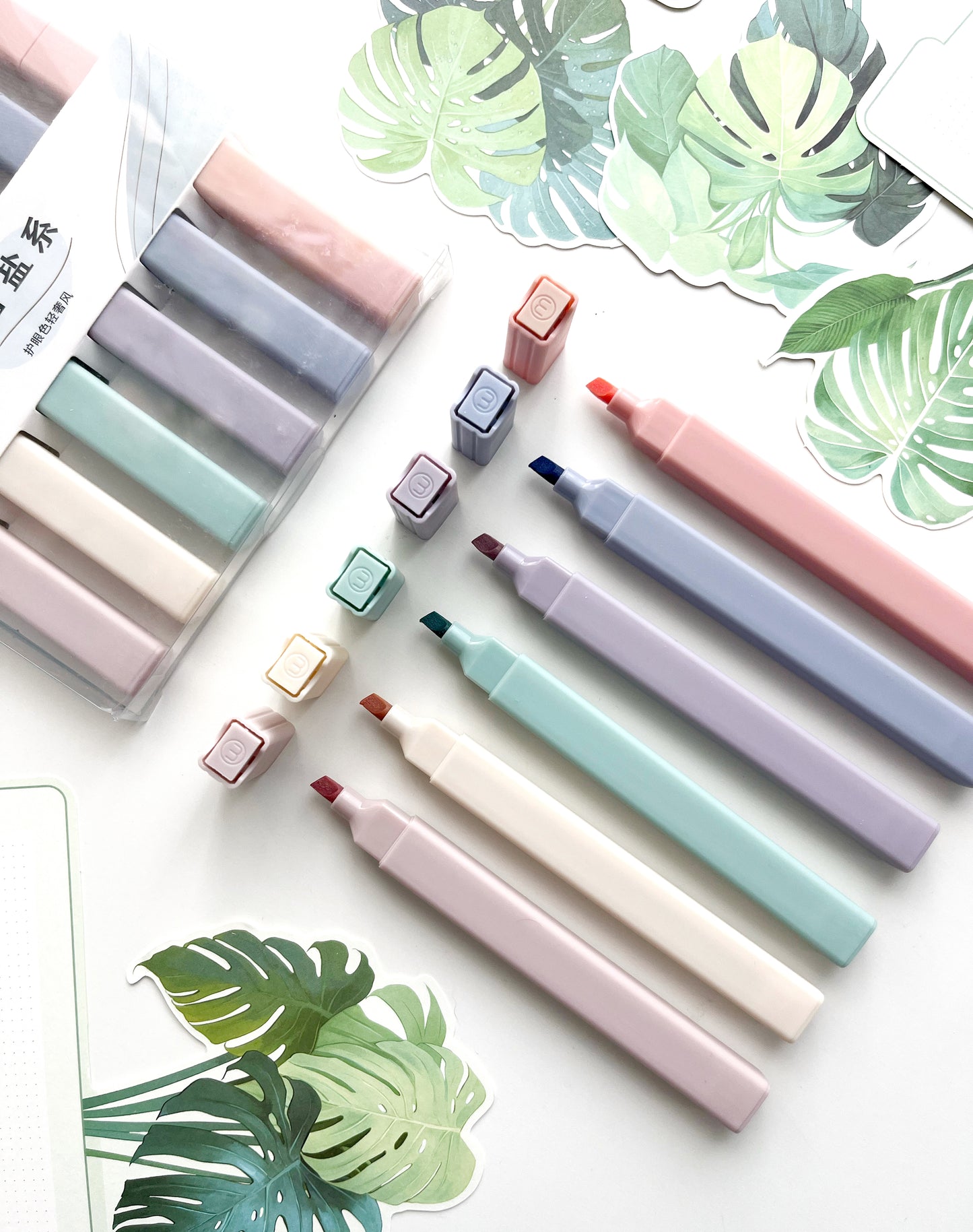 Morandi Highlighter Set (Square)