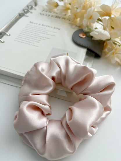 Oopsie Daisy Satin Scrunchies