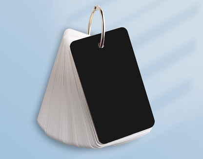 Flash Cards With Ring