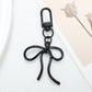 Bow Metal Keychain