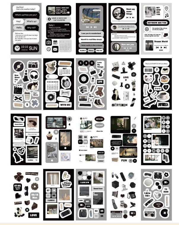 Everyday Things Sticker Book