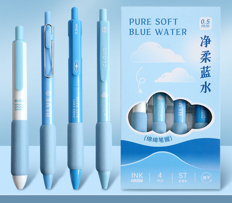 Soft Grip Gel Pen Set