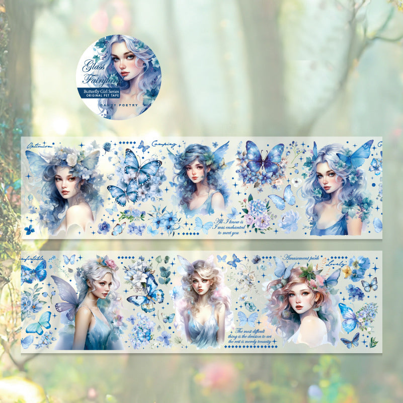 Butterfly Girl PET Tape