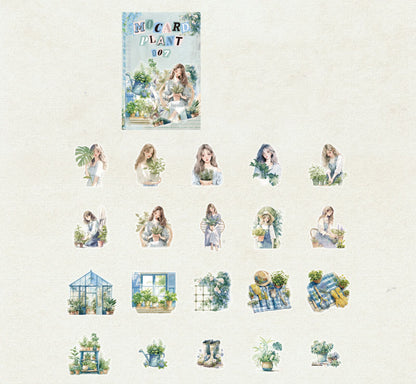 Mocard Plant Series PET Stickers