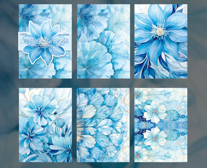 Glass Flowers Sticker Sheets