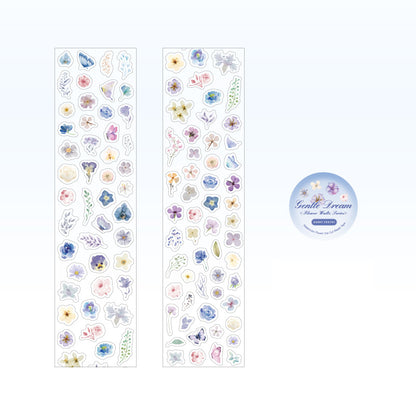 Small Flowers Sticker Roll