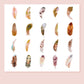 Feather Fantasy PET Stickers