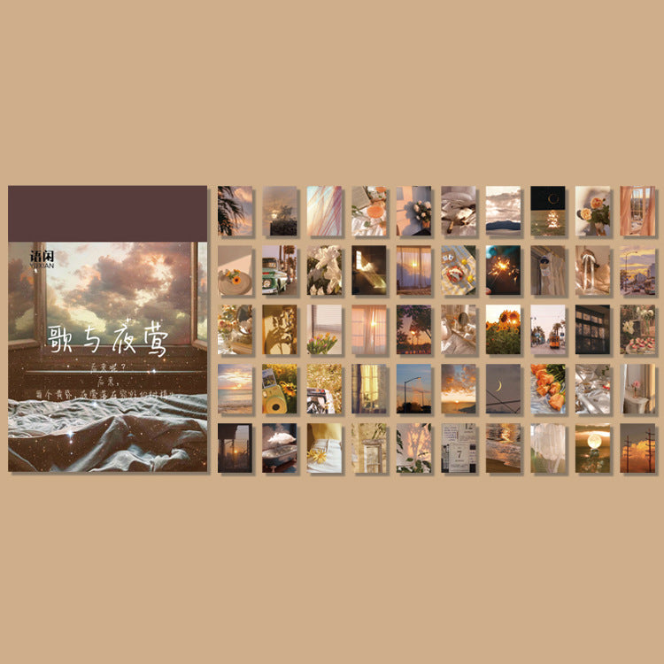 Dreamy Landscape Mini Stickers Book