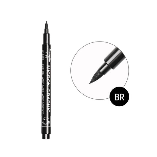 Black Sketch & Brush Pen