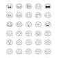 Cute Expressions Mini Stickers