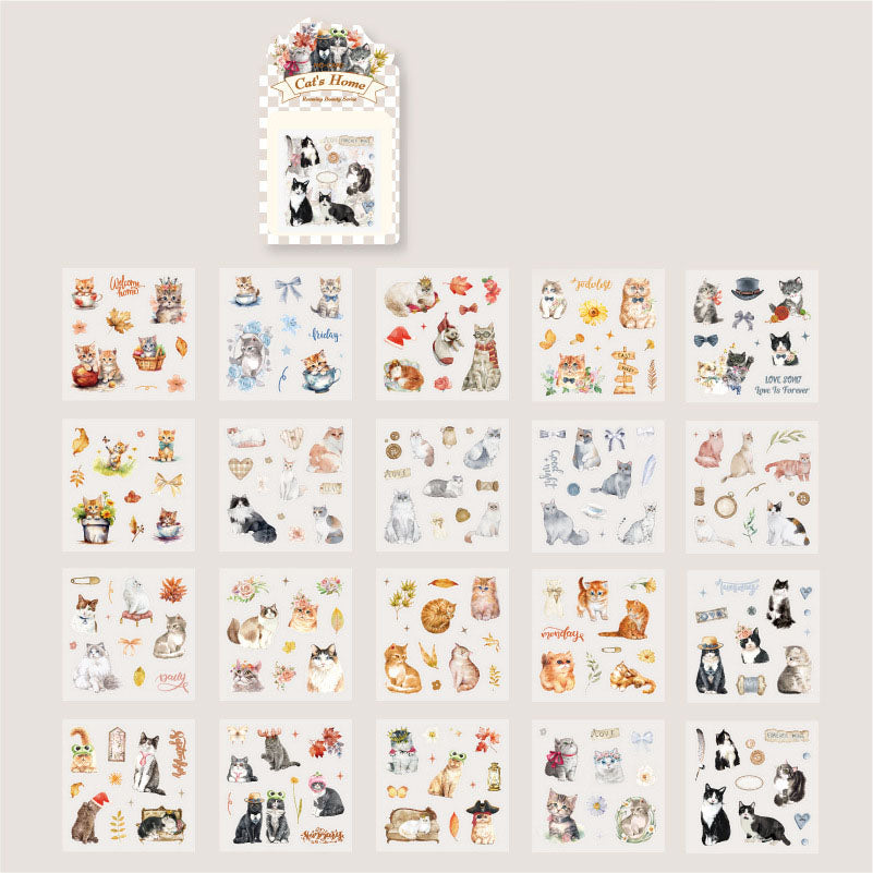 Roaming Beauty PET Stickers