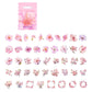 Pink Flower Season PET Stickers Box