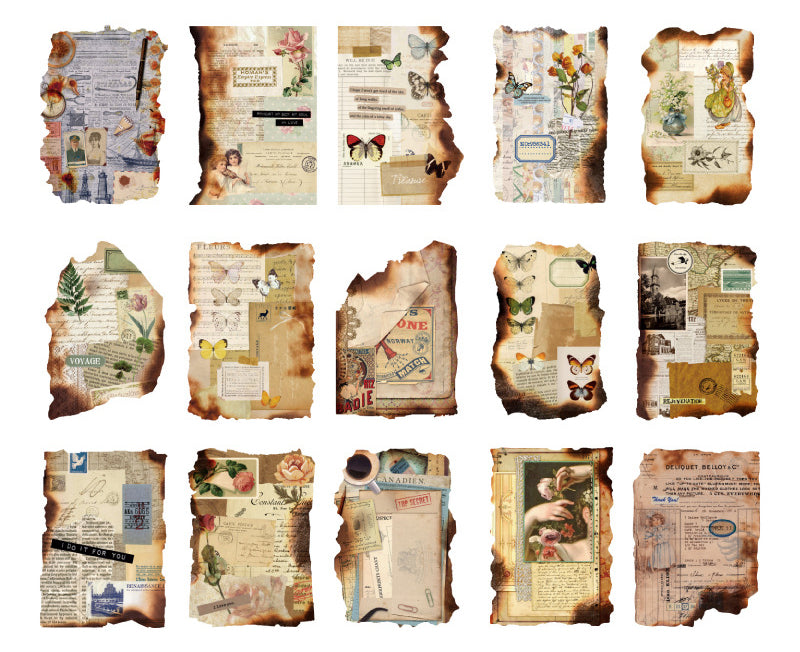 Burnt Fragment Series Paper Set