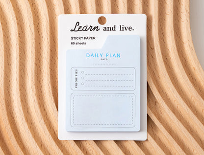 Learn & Live Sticky Notes