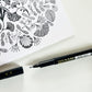 Black Sketch & Brush Pen