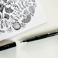 Black Sketch & Brush Pen