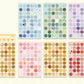 Colorful Dot Sticker Sheets