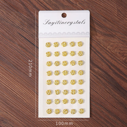 Gold & Silver Stud Stickers