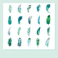 Feather Fantasy PET Stickers