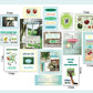 Space Time Mail Stickers Pack