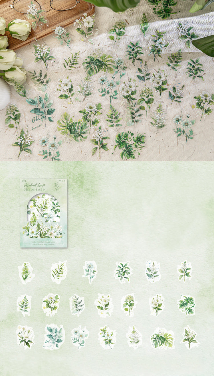 Flowers PET Stickers